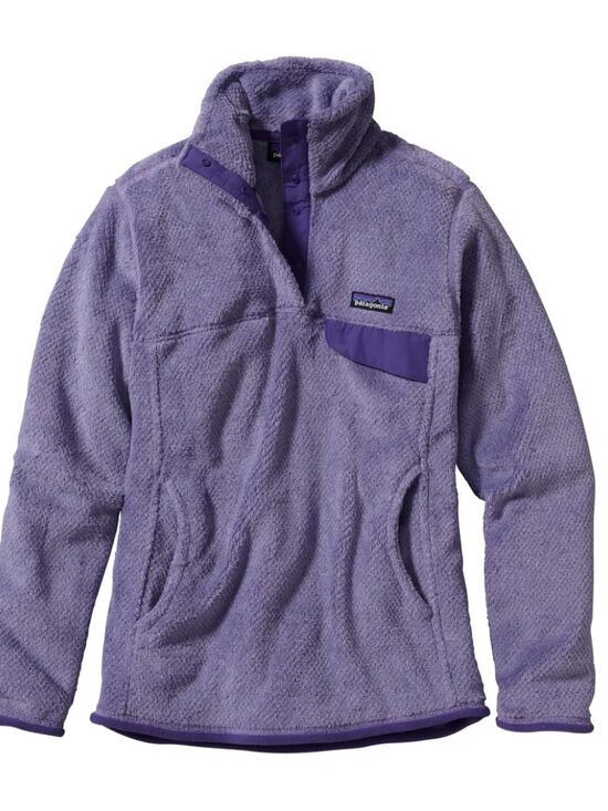 Patagonia Jackets & Blazers - Patagonia Women's Concord Purple Re-tool Snap T Sherpa Pullover